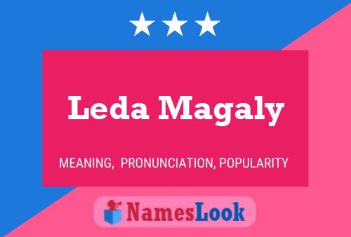 Leda Magaly Name Poster