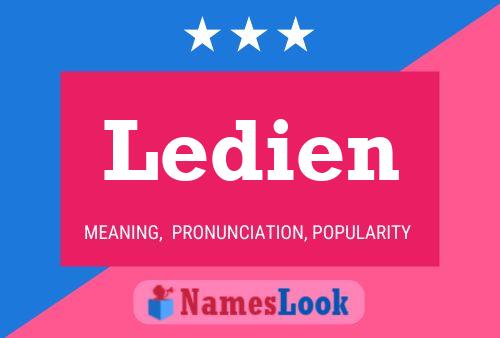 Ledien Name Poster