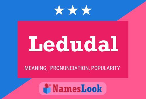 Ledudal Name Poster