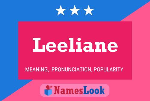 Leeliane Name Poster