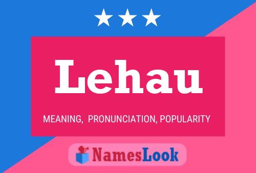 Lehau Name Poster