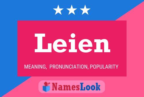 Leien Name Poster