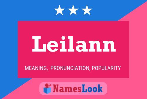 Leilann Name Poster