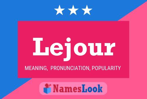 Lejour Name Poster