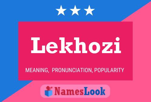 Lekhozi Name Poster