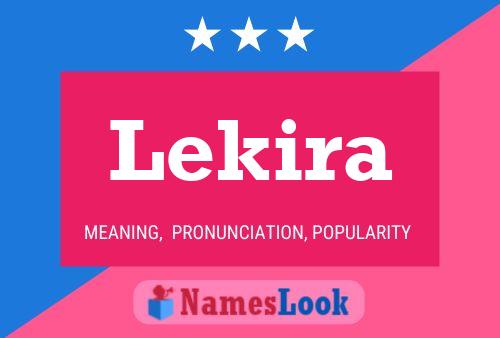 Lekira Name Poster