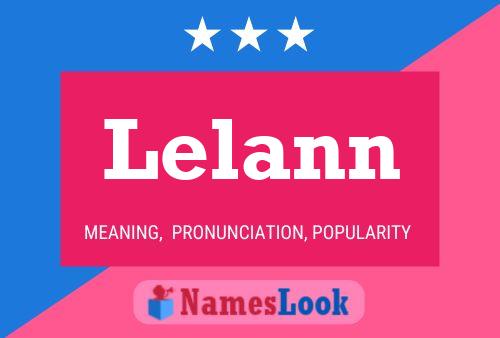 Lelann Name Poster