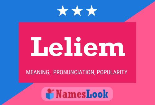 Leliem Name Poster