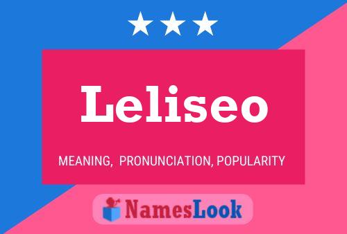 Leliseo Name Poster