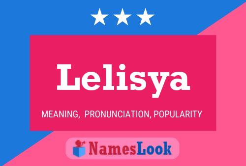 Lelisya Name Poster