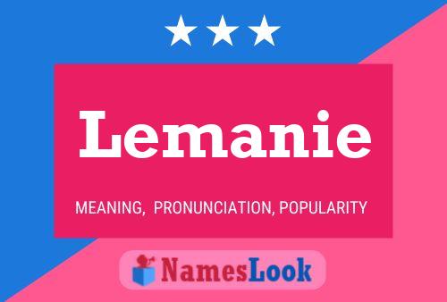 Lemanie Name Poster