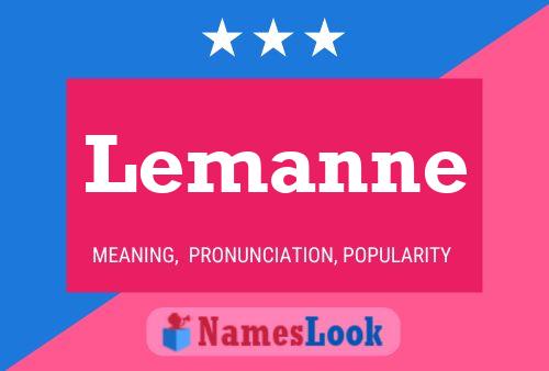 Lemanne Name Poster