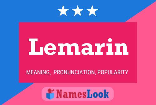 Lemarin Name Poster