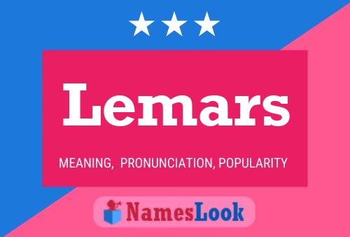 Lemars Name Poster