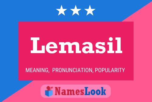 Lemasil Name Poster