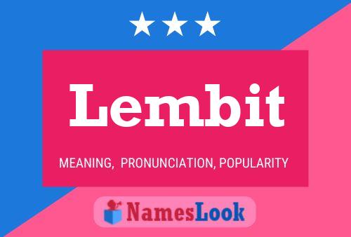 Lembit Name Poster