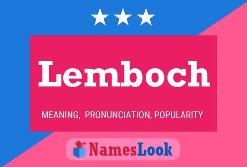 Lemboch Name Poster