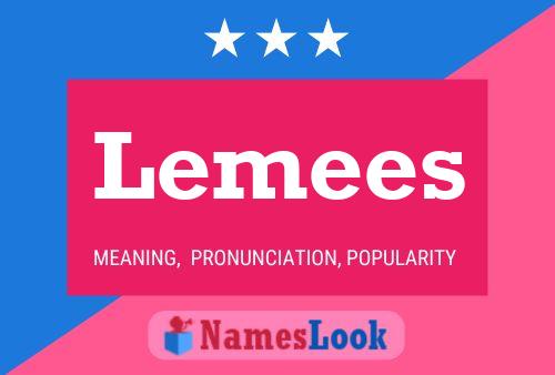 Lemees Name Poster