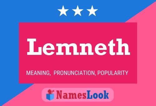 Lemneth Name Poster