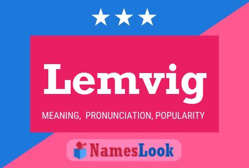 Lemvig Name Poster