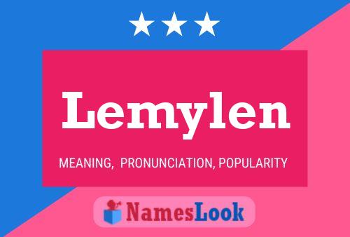 Lemylen Name Poster