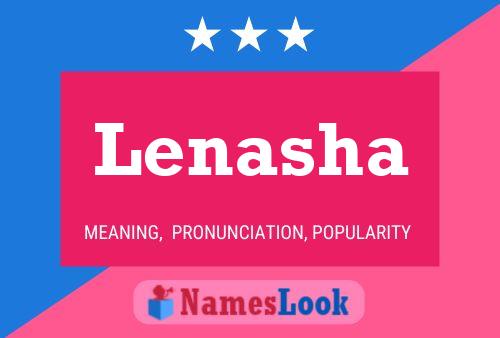 Lenasha Name Poster