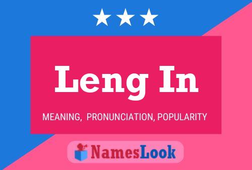 Leng In Name Poster