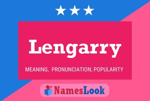 Lengarry Name Poster