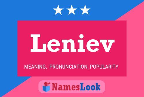 Leniev Name Poster