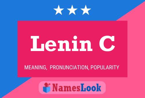 Lenin C Name Poster