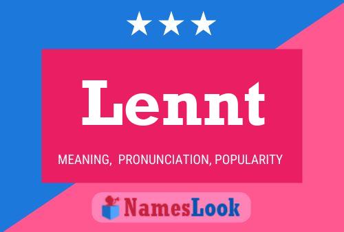 Lennt Name Poster