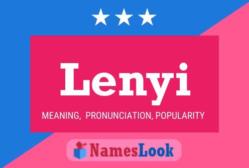 Lenyi Name Poster