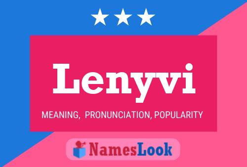 Lenyvi Name Poster