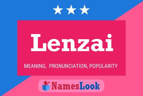 Lenzai Name Poster