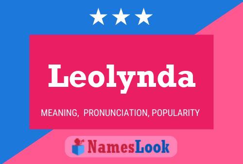 Leolynda Name Poster