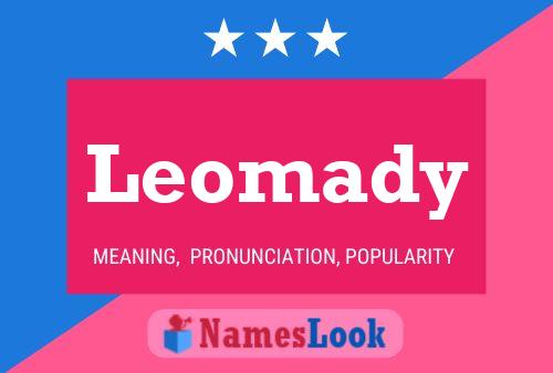 Leomady Name Poster