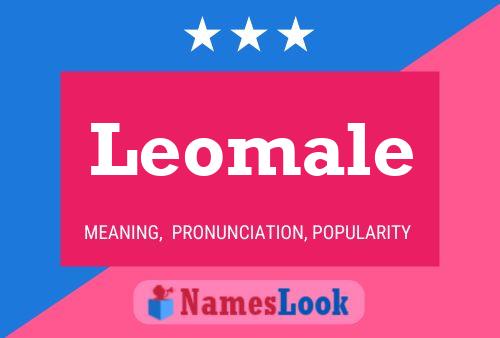 Leomale Name Poster