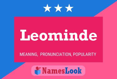 Leominde Name Poster