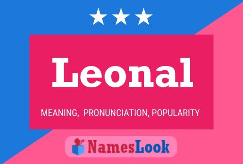 Leonal Name Poster