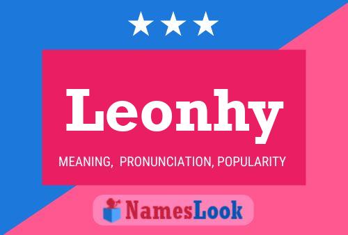 Leonhy Name Poster