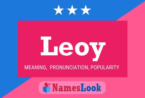 Leoy Name Poster