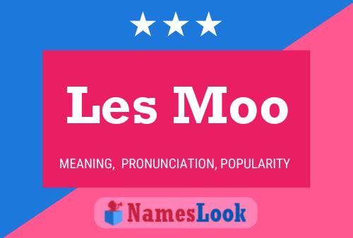 Les Moo Name Poster