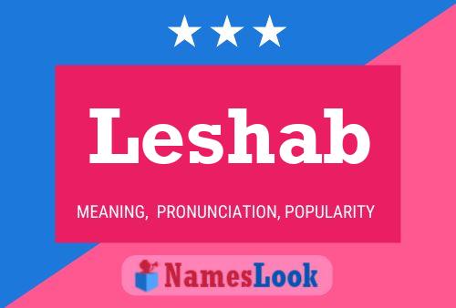 Leshab Name Poster