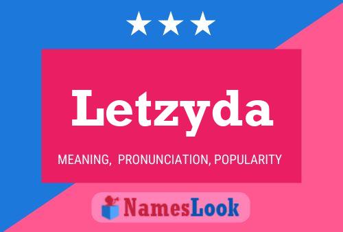 Letzyda Name Poster