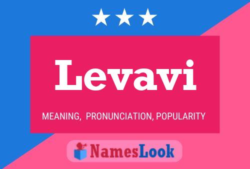 Levavi Name Poster