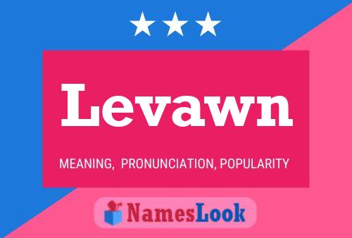 Levawn Name Poster