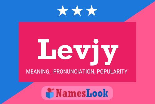 Levjy Name Poster