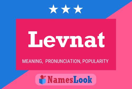 Levnat Name Poster