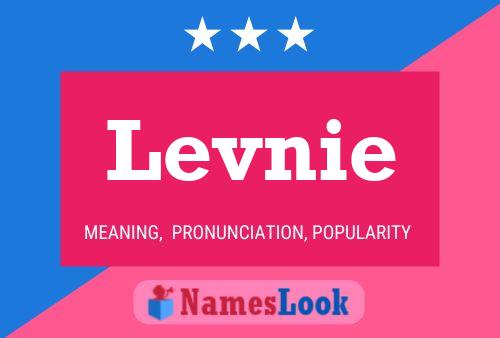 Levnie Name Poster