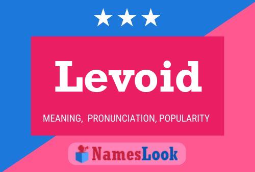 Levoid Name Poster